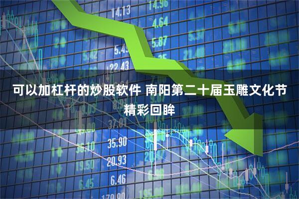 可以加杠杆的炒股软件 南阳第二十届玉雕文化节精彩回眸